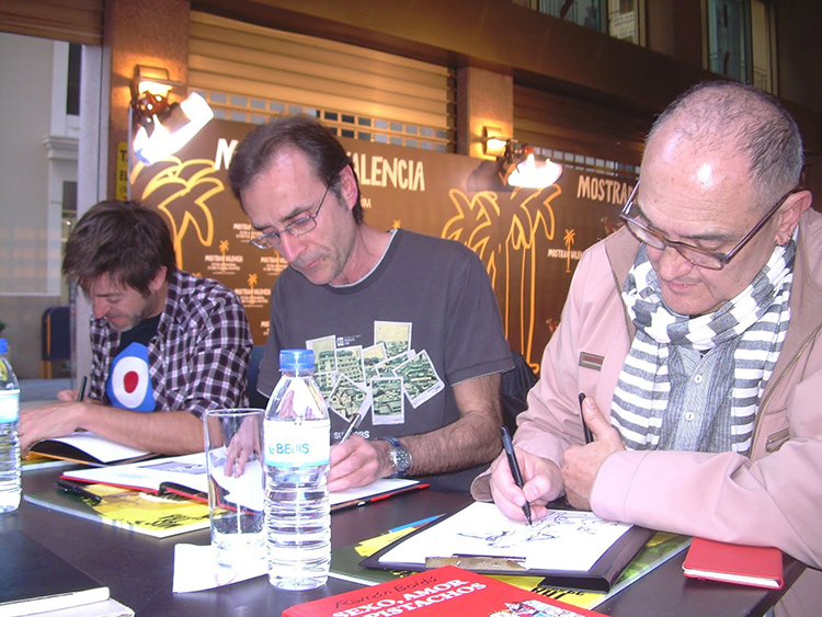 Boldú, Pellejero y Roca en la Mostra de Valencia